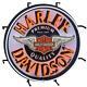 Enseigne Au Néon Hdl-15409 De La Marque Harley Davidson Motorcycles Bar & Shield