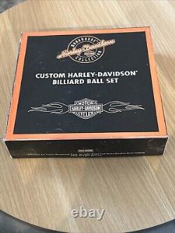 Ensemble de boules de billard Harley-Davidson Bar & Shield Flames HDL-10167