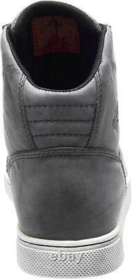 HARLEY-DAVIDSON FOOTWEAR Chaussures de moto grises imperméables pour hommes Midland D96166