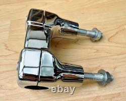 Harley Chrome Bar & Shield 1¼ Handlebar Clamp & Risers M8 Sport Glide 55900110 <br/>	 	

<br/>
Harley Chrome Bar & Shield 1¼ Serre-cintre et rehausseurs M8 Sport Glide 55900110