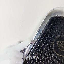 Harley Davidson 86-17 Softail Crêté Bar & Shield Chrome Plancher Pédales OEM