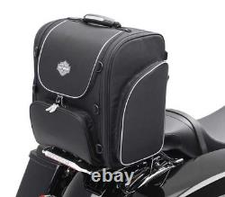 Harley Davidson 93300004 Bar & Shield Zippered Touring Bag Noir
