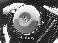 Harley Davidson Bar Et Bouclier Nostalgique Air Cleaner Cover Round 29138-91a