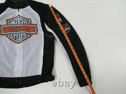 Harley Davidson Bar & Shield Logo Mesh Veste Taille M #vin434