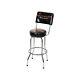 Harley Davidson Bar & Shield Tabouret De Bar Avec Dossier