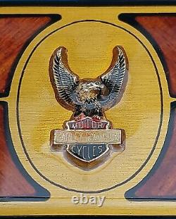 Harley Davidson Ceinture Buckle Upwing Eagle Bar & Shield Vintage 1970-1980's New