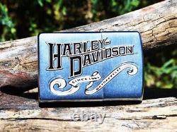 Harley Davidson Croisement Zippo Lighter Bar and Shield Rare # 96854-06V