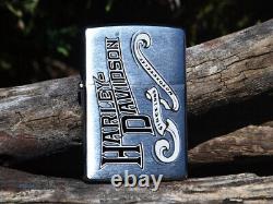 Harley Davidson Croisement Zippo Lighter Bar and Shield Rare # 96854-06V