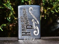 Harley Davidson Croisement Zippo Lighter Bar and Shield Rare # 96854-06V