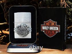 Harley Davidson Depuis 1903 Zippo Lighter Bar and Shield Eagle 200HD H278
