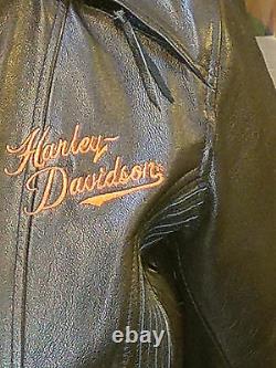 Harley Davidson Femme Moxie Bar & Shield Leather Jacket #98003-11vw M