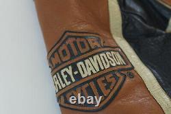 Harley Davidson Homme Prestige Leather USA Made Jacket Bar & Shield 97000-05vm L