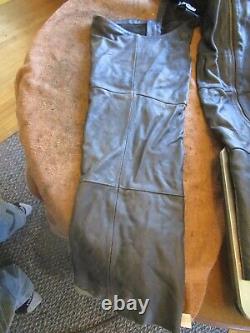 Harley-Davidson Hommes XL Bar & Shield Stock Zip Snap Pantalons en cuir 98090-06VM