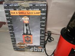 Harley Davidson Lava Lamp Bar & Shield, Rare, 19.5