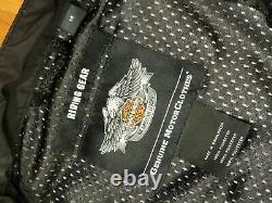 Harley Davidson Med Bar & Shield Mesh Functional Jacket W Body Armor 98232-13vm