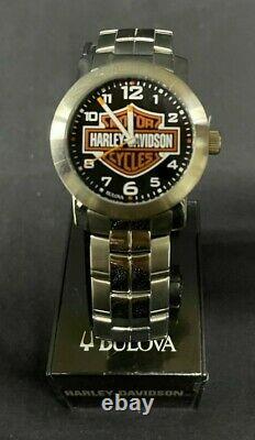 Harley Davidson Men’s Bar And Shield Collection Watch Par Bulova 76a019