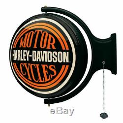 Harley Davidson Motocyclettes Bar Et Bouclier Live To Ride Bar Pub Tournant Hdl-15622