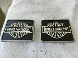 Harley Davidson Shovelhead Nos Saddlebag Guard Rail Bar & Shield Insignes90951-79