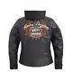 Harley Davidson Veste En Cuir Moxie Bar & Shield Pour Femmes Avec Capuche 3 En 1 98003-11vw S
