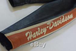 Harley Davidson Veste En Cuir Noir Prestige Pour Femmes Bar & Shield 97012-06vw M