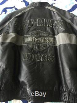 Harley Davidson Veste En Cuir Prestige Men Bar & Shield XL