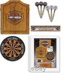 Harley-davidson 61995 Bar And Shield Dartboard Cabinet Kit
