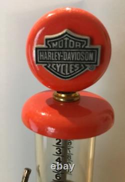 Harley-davidson Bar & Shield Logo Visible Mini Pompe À Essence Bar Grotte Homme De Moto