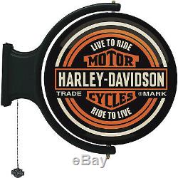 Harley-davidson Bar & Shield Rotating Mur Light Bar