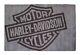 Harley-davidson Bar & Shield Teppich Groß Grau Acrylflor 2,5m X 1,5 Hdl-19502