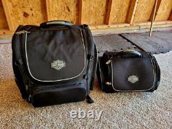 Harley-davidson Bar & Shield Zippered Touring Bagage System Noir #933300003