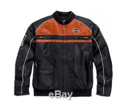 Harley-davidson Casual Jacket Men, Moto Tour Bar & Shield, Noir