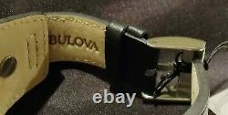 Harley-davidson Homme Bulova Ghost Bar & Shield Wrist Watch. 76b163