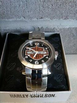 Harley-davidson Men's Bar & Shield Watch