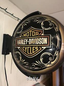 Harley-davidson Motorcycles Bar & Shield Eagle Pub Light Sign Bar Man Cave Cadeau
