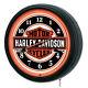 Harley-davidson Nostalgic Bar & Shield Neon Horloge 20 / Harley Davidson Enseigne Au Néon