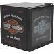 Harley-davidson Nostalgique Bar & Shield Beverage Soda Cooler Mini Noir Réfrigérateur-