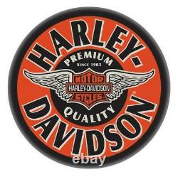 Harley-davidson Winged Bar & Shield Bar Tabouret Chrome Plaqué Hdl-12135