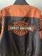 Homme Harley Davidson Nylon Veste Bar & Shield Orange Et Noir Taille De Manteau L