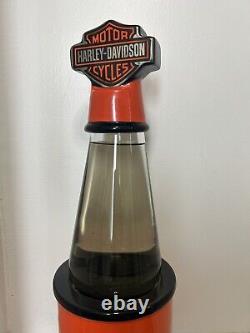 Lampe publicitaire Harley Davidson Bar & Shield en lave/mouvement testée