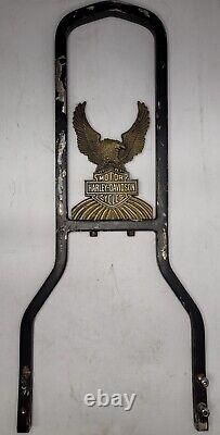 Médaille Vintage Harley-Davidson 91807-85 Aigle & Bouclier avec Sissy Bar