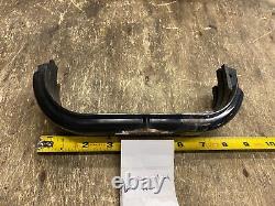 NOS Oil Tank Trim Harley Shovelhead Bar Shield FX FLH Electra Wide Glide OEM translates to: Garniture de réservoir d'huile NOS pour Harley Shovelhead Bar Shield FX FLH Electra Wide Glide OEM.