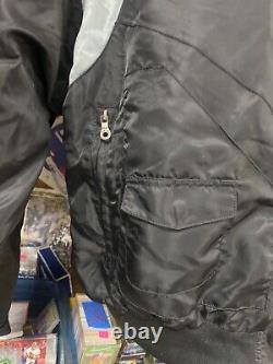 NOUVEAU Blouson en nylon Harley-Davidson pour hommes XXXL noir et gris avec logo Bar & Shield