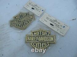 Paire Nos Original Harley Davidson Bar & Shield Médaillons 99004-79v Shovelhead