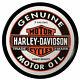 Retro Look De Harley-davidson Wandspiegel Hdl-15216 Bar & Shield