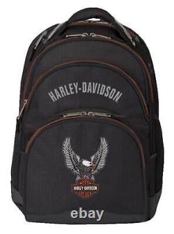 Sac à dos Harley-Davidson Eagle Bar & Shield, noir 99220 BLK