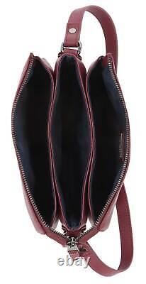 Sac bandoulière Harley-Davidson pour femmes Rebel Pebble Bar & Shield Oxblood