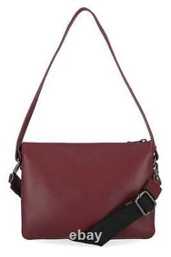 Sac bandoulière Harley-Davidson pour femmes Rebel Pebble Bar & Shield Oxblood