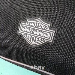 Sac de bagages de tourisme zippé Harley Davidson Bar And Shield 16 pouces x 11 pouces x 9 pouces