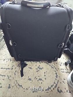 Sac de bagages de tourisme zippé Harley-Davidson Bar & Shield en nylon noir