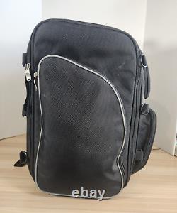 Sac de bagages de voyage zippé Harley-Davidson Bar & Shield en nylon noir d'occasion en bon état